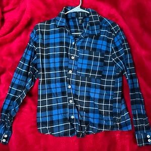 Forever 21 Blue Flannel